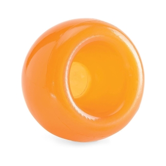 Planet Dog Orbee-Tuff Snoops and Nooks - interaktívna hračka na maškrty - oranžová, 13 cm