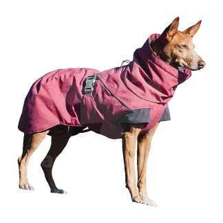 Hurtta Expedition parka - bunda pre psov - malinová