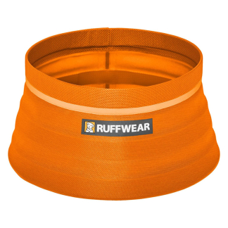 Ruffwear Bivy Collapsible Dog Bowl - skladacia cestovná miska pre psov, oranžová, 15 cm