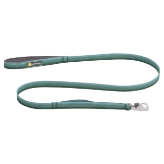 Ruffwear Front Range - vodítko pre psov - 150 x 2 cm, River Rock Green