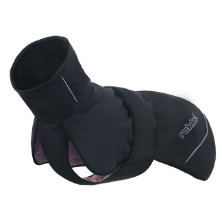 Rukka pets Windy Thermal Jacket - bunda pre psov s plyšovou podšívkou, čierna