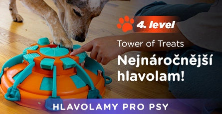 Nina Ottosson Tower of Treats – hlavolam pre psov