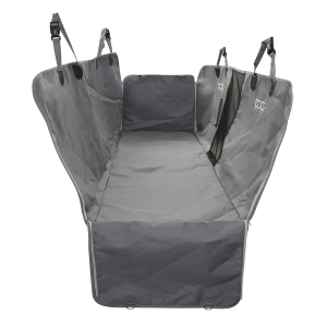 DOOG Ochranný poťah na zadné sedadlá auta Car Seat Cover (šírka 133 cm), sivý