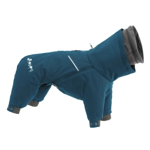 Hurtta Extreme Overall II – zimný obleček pre psov, arktická modrá