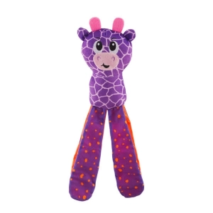 Nina Ottosson Silly Legs Giraffe – plyšová interaktívna hračka pre psov, žirafa